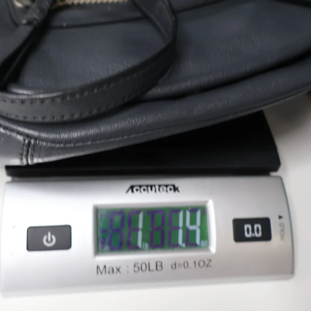 Sanctuary‎ Hero Signature Flap Shoulder Bag Black Leather Zip Small Crossbody